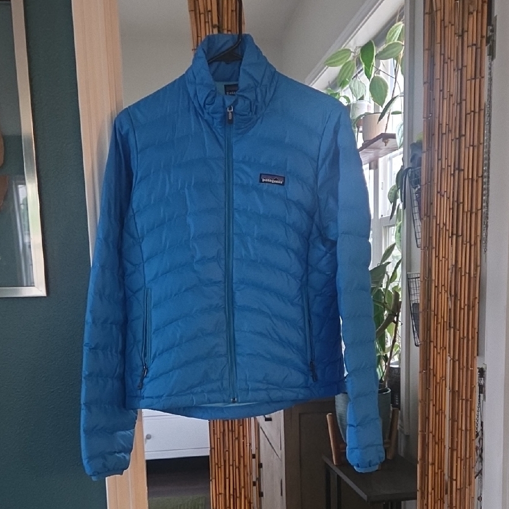 Patagonia Vibrant Blue Quilted Jacket